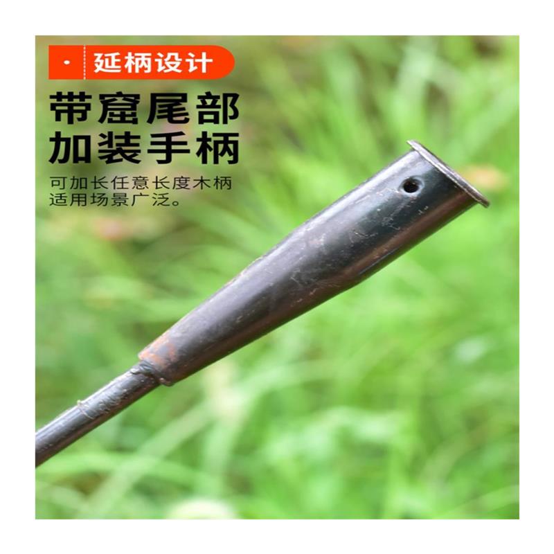 进口德国日本农具工具大全家用种菜三角开沟锄头小尖锄农用翻地松