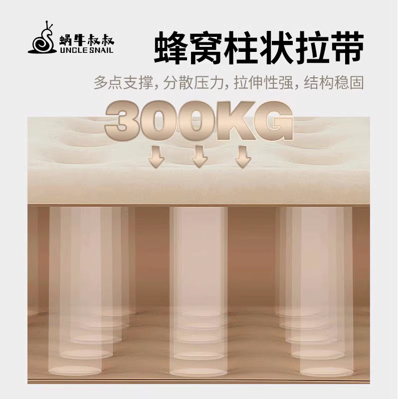 好货蜗牛叔叔充气床垫户外单双人自动充气床露营家用打地铺帐篷睡