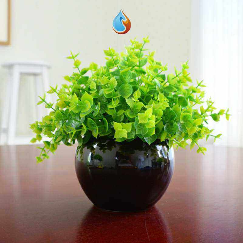 厕所卫生间餐桌小盆景家居手工装饰花客厅空调上的摆件花装饰创意