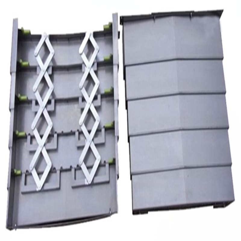 新品FVF80h0加工中心钢板防护罩YXZ轴导轨伸缩式不锈钢钣金定制