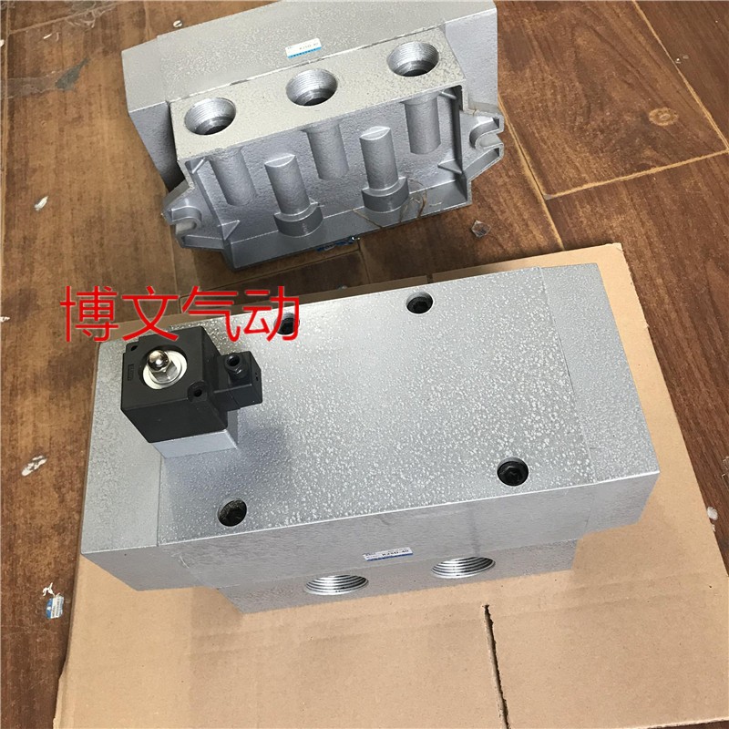 电磁阀二位五通K25D-40单电控DC24V AC220V 1.5寸DN40螺纹