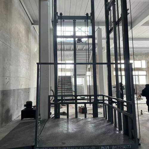 极速升降货梯厂房仓库货梯升降机室内外固定液压提升机简易升降平