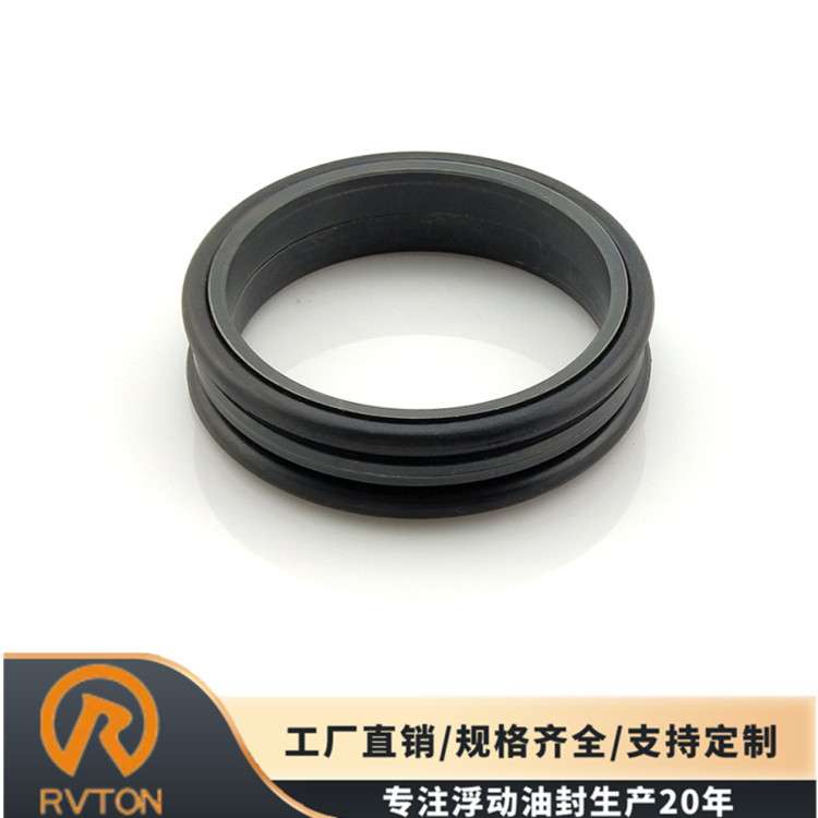 斗山重型浮动油封密封件023001-07008双锥浮动油封么镜