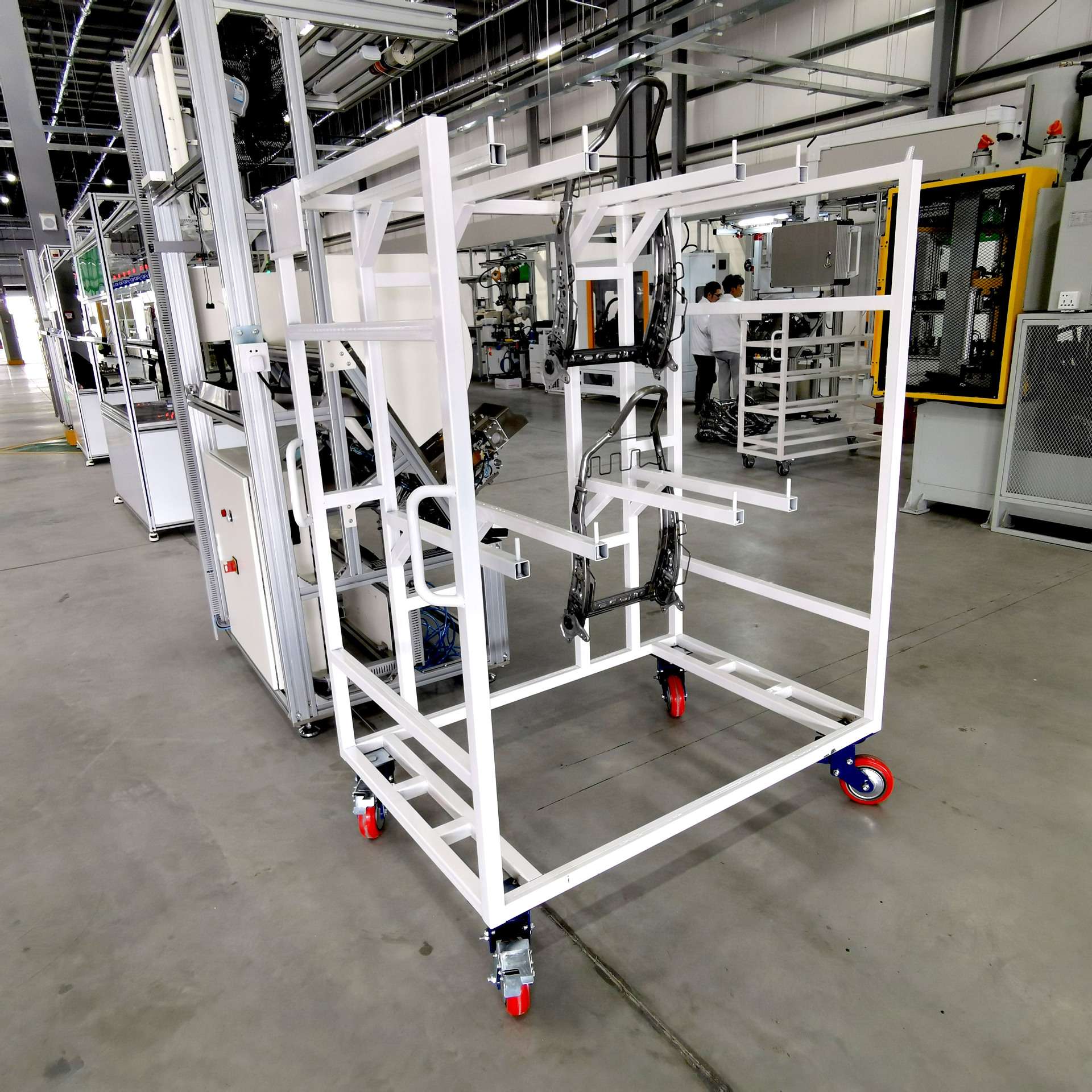 郑州 汽车靠背料架工装搬运架汽车零部件周转架