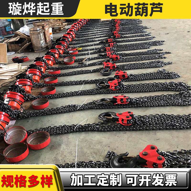 DHP型10吨电动葫芦起重葫芦 固定挂钩式提升机链条式电动葫芦