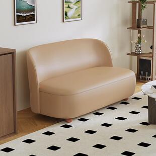 简约现代超窄版沙发客厅小户型双人三人位阳台卧室小沙发店铺公寓