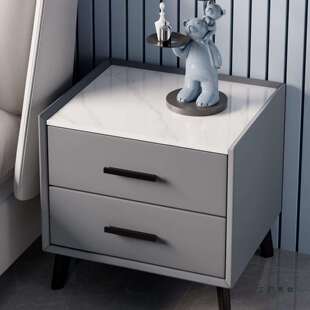 床头柜家用卧室2025爆款实木小型极窄简易柜子轻奢高级感出租房用