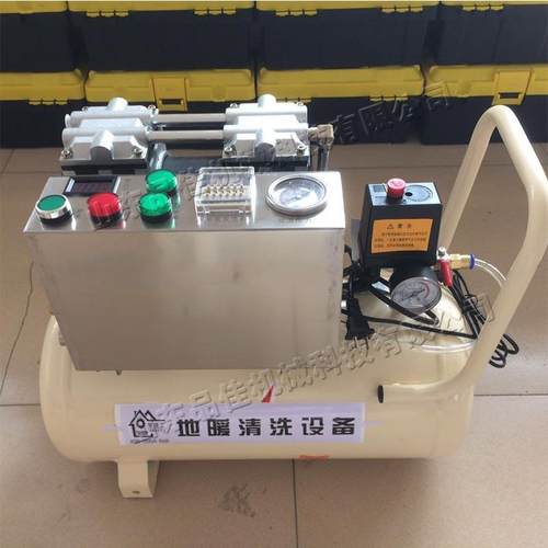 家用地暖管脉冲清洗机机自来水管道疏通设备暖气片内管梳理机