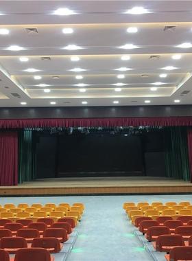 上门测量礼堂剧场会议厅舞台开合幕成品幕布多颜色选择