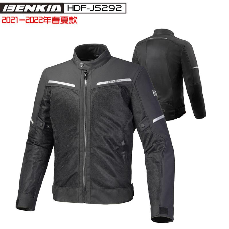 BENKIAHDF-JS292摩托赛车服春夏季网眼透气情侣装骑行防摔服
