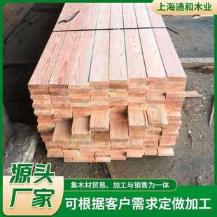 花旗松铁杉建筑木方花旗松防腐木工程工地建筑木