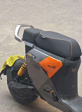 适用九号F2Z110MAX隐形短尾架载人后座包分体后座椅靠背改装配件