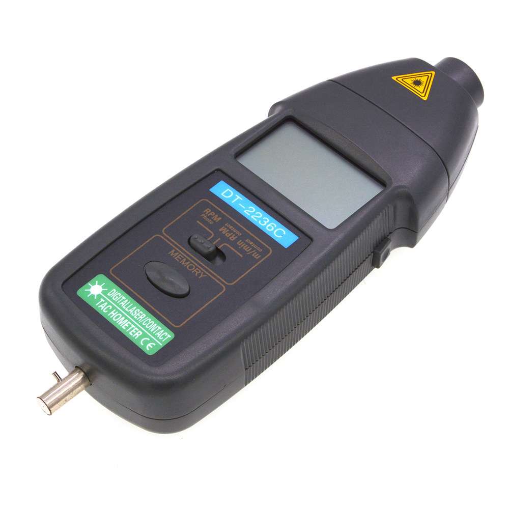 DT2236C两用型智能型数字转速表 光电接触两用式转速计 线速计RPM