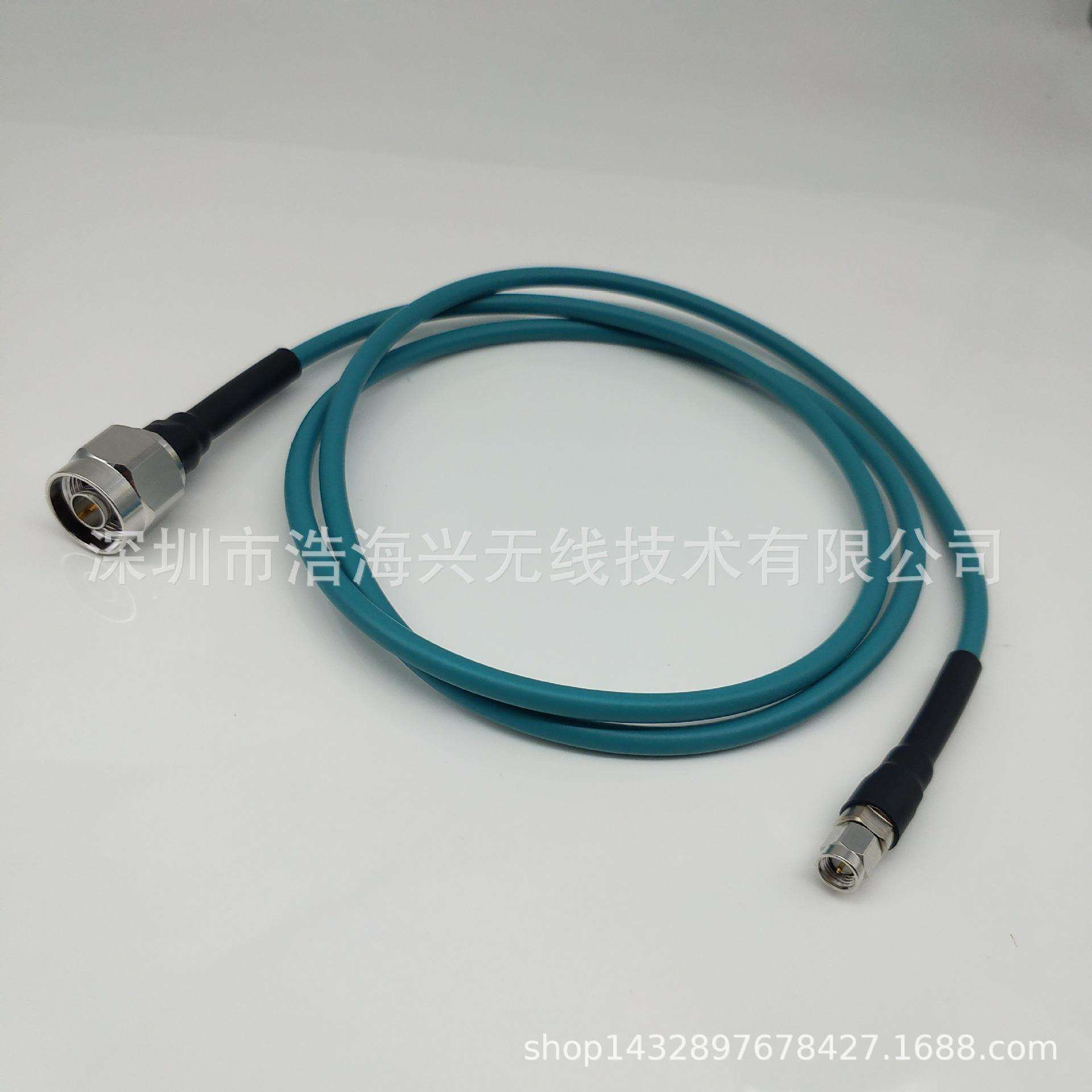 网分测试线频谱射频组件N-J转SMA-J公头转接线射频跳线18G连接