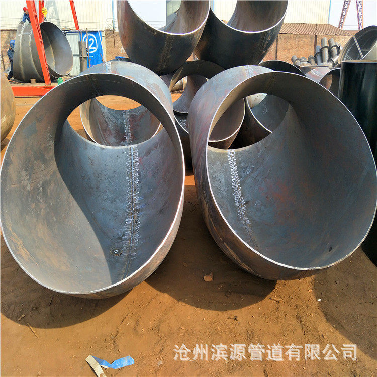 大口径焊接水处理弯头1.5Ddn600排水焊接弯头探伤焊弯头厂家直销