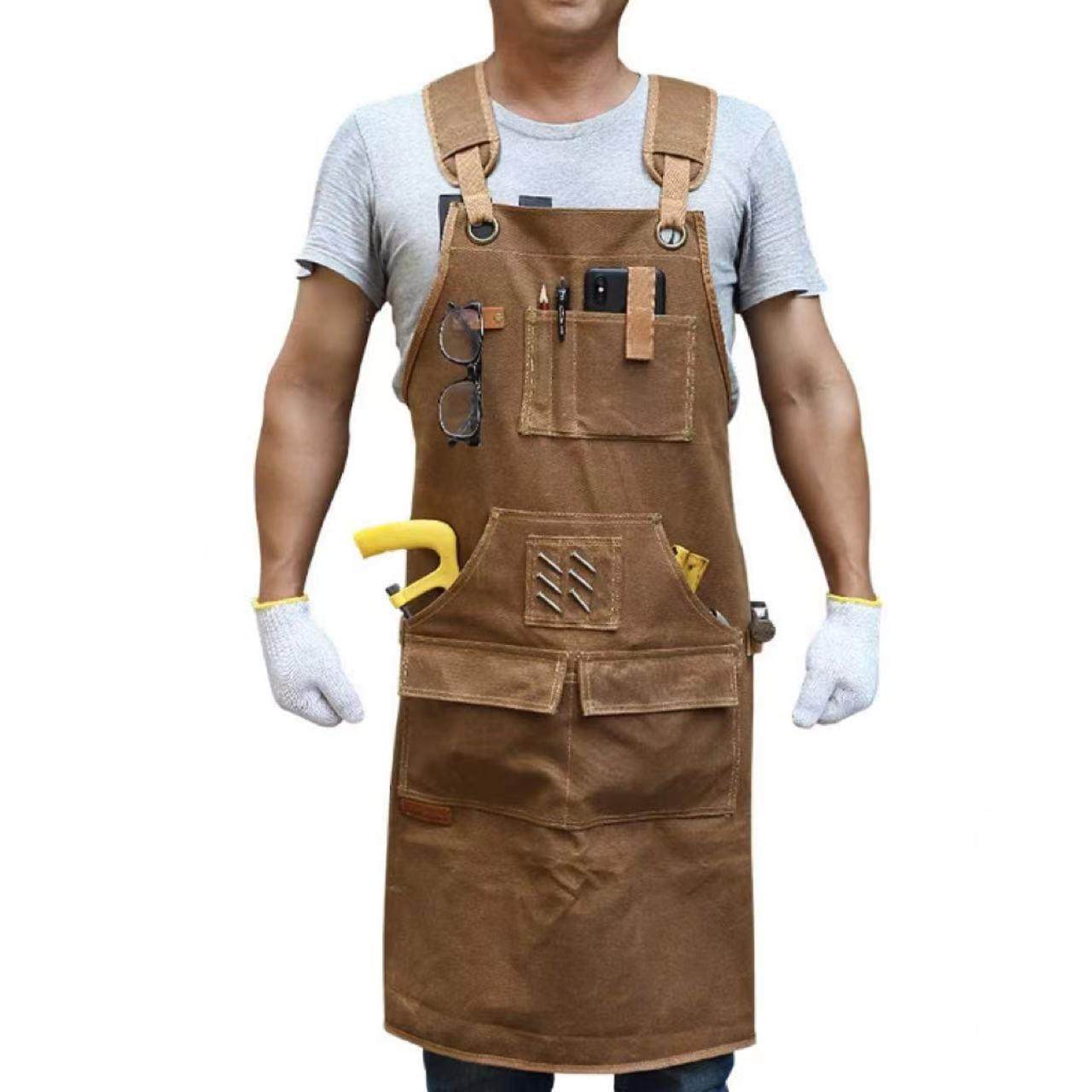 木工车间打蜡帆布工作围裙可调节坚固工具围裙保护,畜牧/养殖物资,畜牧/养殖器械,淘宝优惠券,粉丝福利购,淘宝优惠卷