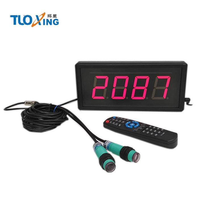 车间传输带数显LED计时器可接NTP、脉冲、开关等信号直销