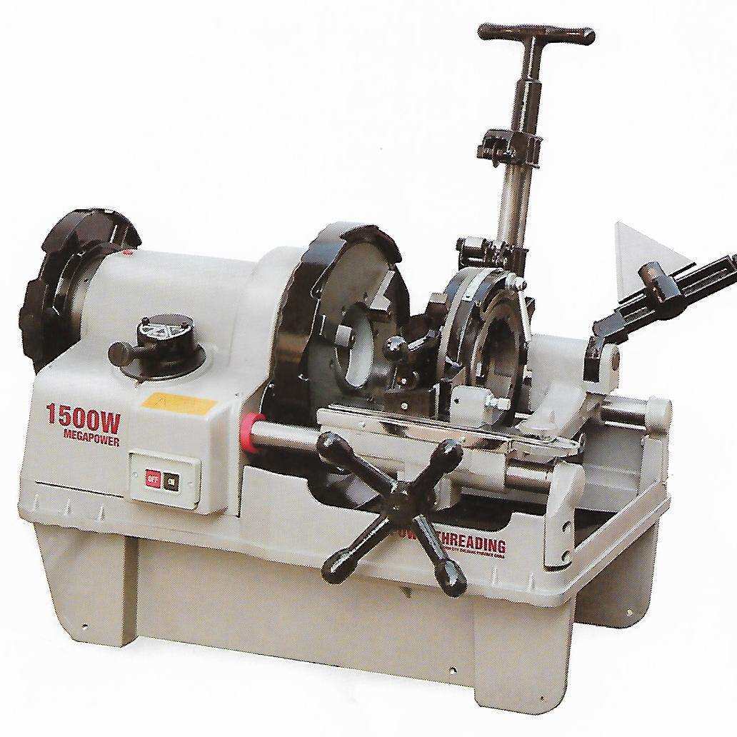 杭州宁达电动套丝机ZT-100F-AT4寸切管套丝机滚槽机2/3/4寸