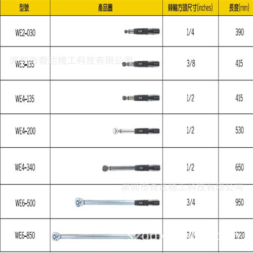 供应数显扭力扳手 WE4-135BN公斤扳手 6.8-135Nm大扭力