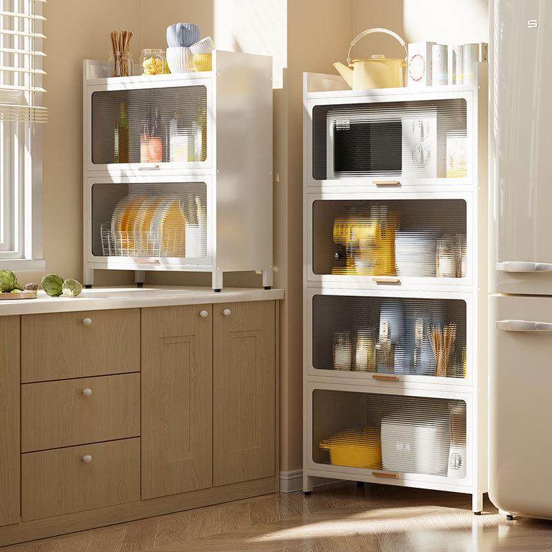 厨房夹缝收纳柜落地多层防尘储物柜冰箱缝隙带门超窄碗锅具置物架,厨房/烹饪用具,厨房置物架/置物柜/角架,淘宝优惠券,粉丝福利购,淘宝优惠卷