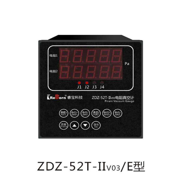 供应ZDZ-52T-Ⅱ电阻真空计 LED数显 现货零售 真空测量计
