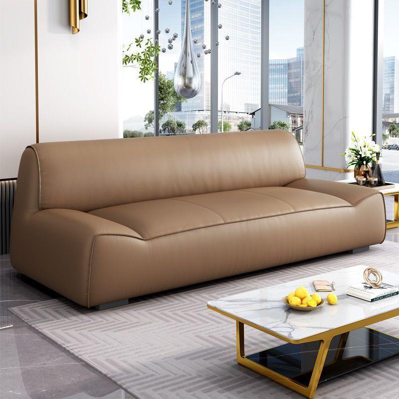 办公沙发组合简约现代休闲接待小型简易办公室沙发茶几组合可睡觉