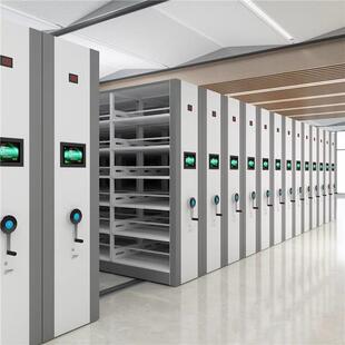 密集柜智能手摇电动移动手动密集架档案室资料架档案柜凭证柜