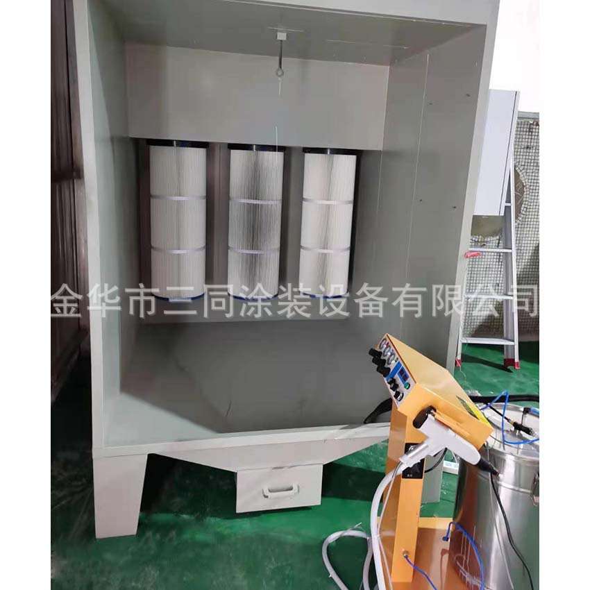 销售智能静电喷塑机喷粉枪 小型喷涂设备喷塑粉房 静电发生器