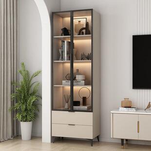 实木角柜墙角柜客厅落地转角柜置物收纳柜小户型书柜储物柜置物柜