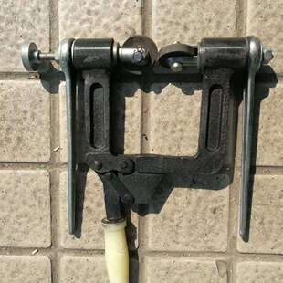 DJQ-II型手动双向倒角器铁路钢轨钻孔修边器操作简单轨道修角