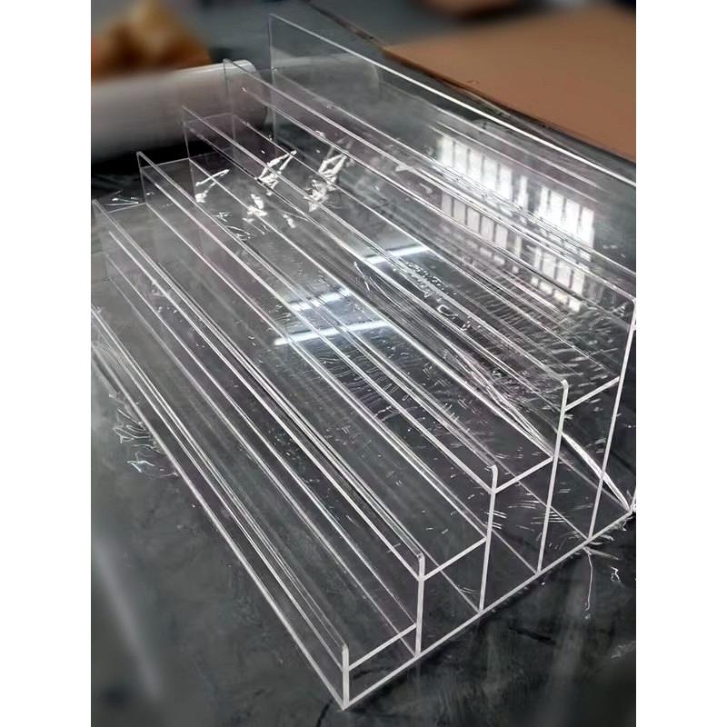 多层拆卡直播架卡牌架立牌卡片架陈列阶梯形老硬币展示架