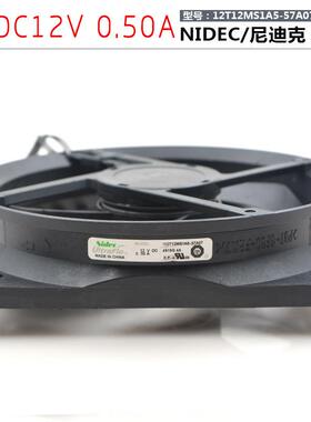 NIDECI12T12MS1A5-57A0712V0.50A4X16G1A工业大风量散风扇