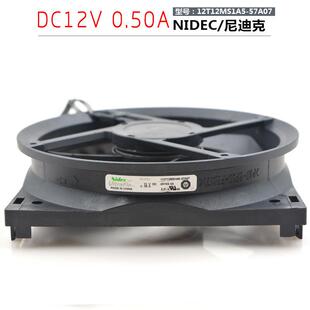 NIDECI12T12MS1A5-57A0712V0.50A4X16G1A工业大风量散风扇