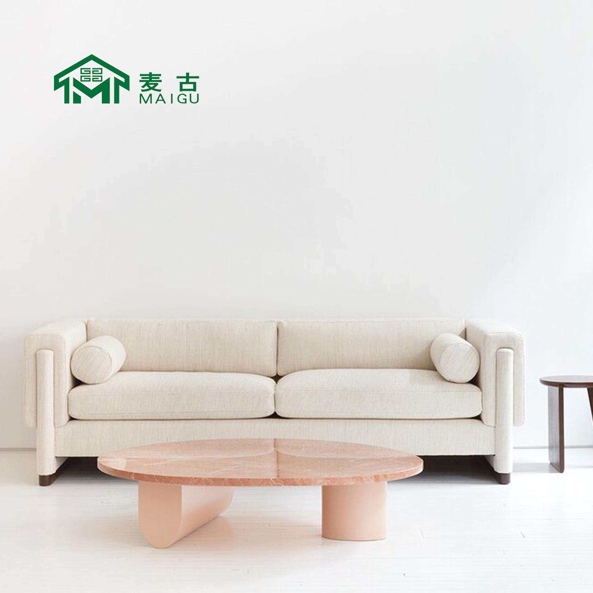 麦古极简后现代设计师款单人双人三人休闲沙发客厅别墅样板房