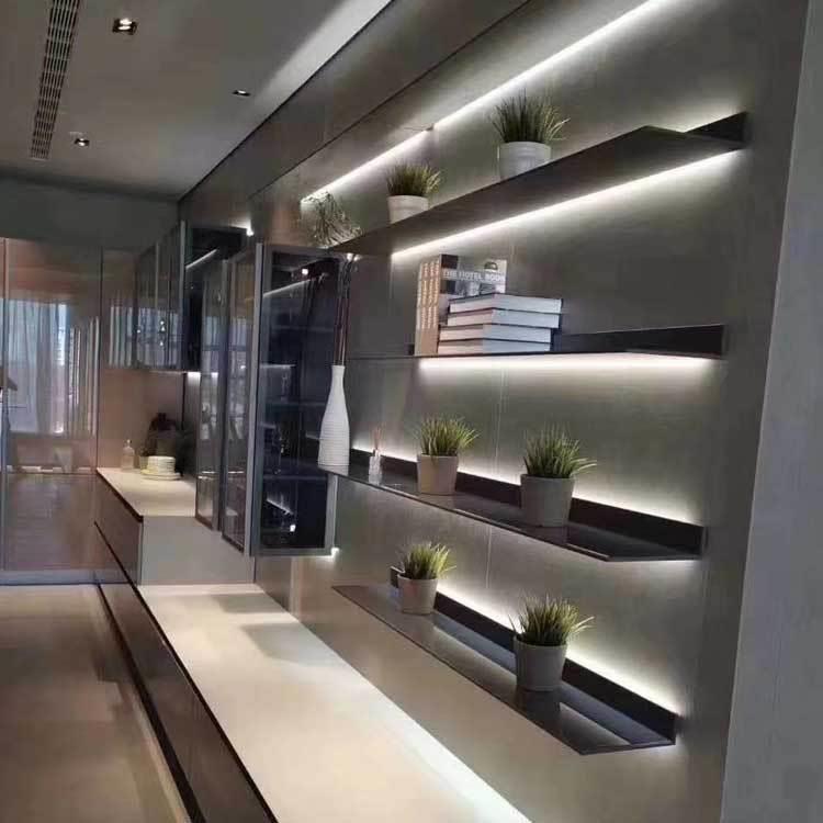 铝金属置物架饰品架收纳架书架挂式层板博古架多功能架壁挂式多层