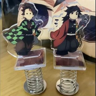 新款 亚克力立牌 自制抽象弹弹立牌鬼灭之刃无线城动漫周边二次元