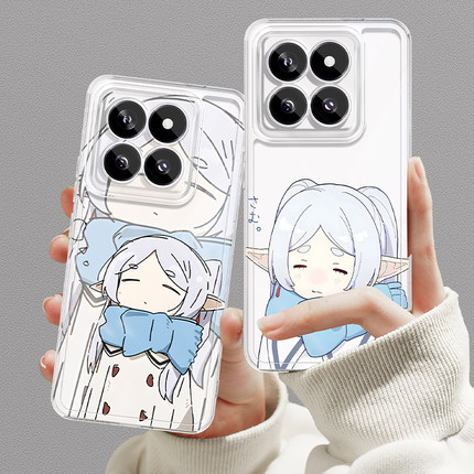 适用mi小米17手机壳15pro二次元k80芙莉莲k70至尊版k60e红米note14动漫13pro透明civi4硅胶turbo3外壳10s全包