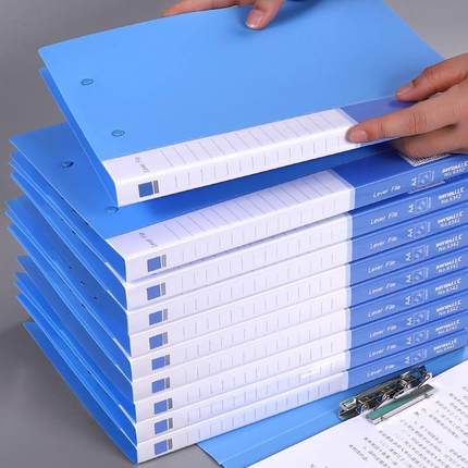 20个加厚A4单夹双夹强力文件夹板奖状证书收集册多层学生用板夹资