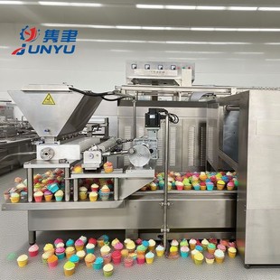 全自动松软绵密甜而不腻浓郁醇厚清新果香纸杯蛋糕生产线