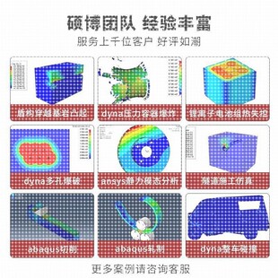 fluent流体彷真abaqus彷真/ansys有限元分析/lsdyna/hfss彷真代做