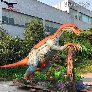 大型硅胶仿真恐龙主题公园景区引流打卡美陈摆件可来图设计制作