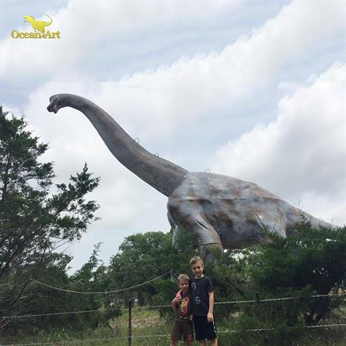 厂家直供仿真电动恐龙模型公园景区游乐场博物科技馆展览腕龙