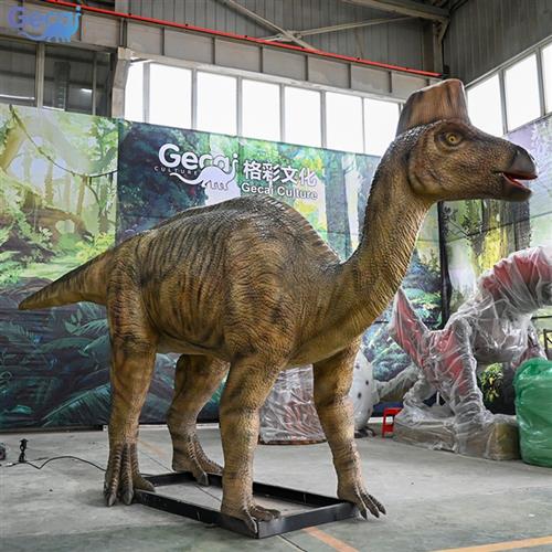 大型仿真恐龙模型户外景观主题公园博物馆科技馆展览电动副栉龙