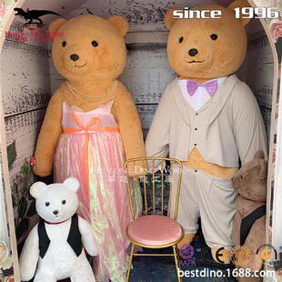 电影卡通形象制作厂家商场美陈布置能动的卡通人物模型摆件.