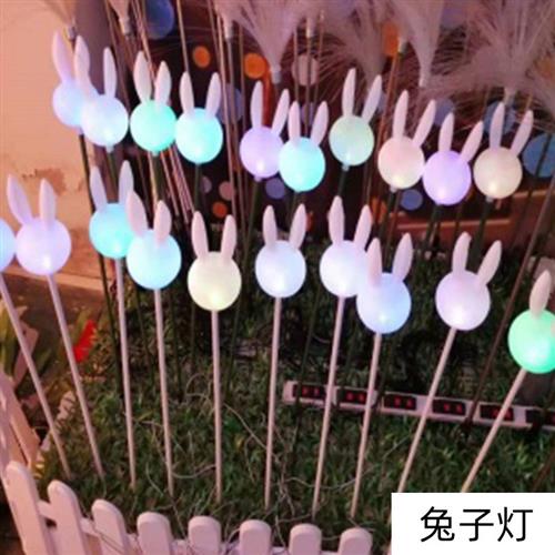 户外亮化防水LED花园芦苇灯装饰公园草坪插地造型灯景观庭院地灯