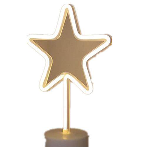 跨境LED台式霓虹灯love闪电彩虹造型装饰灯云朵底座发光字小夜灯