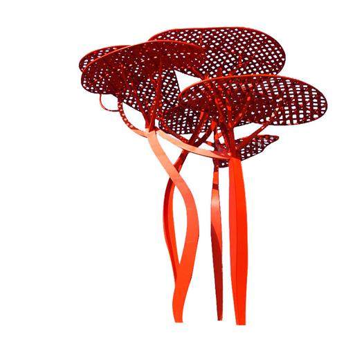 不锈钢镂空树廊架雕塑大型异形钢结构廊桥金属创意凉亭户外景观