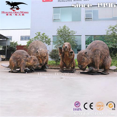 仿真动物土拨鼠特殊产品来图制作自贡大型动物厂家博物馆展览