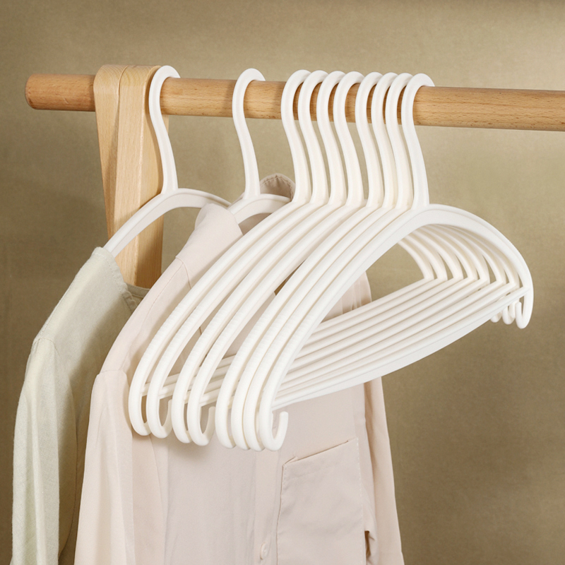 洋洋鱼家用无痕塑料衣架子