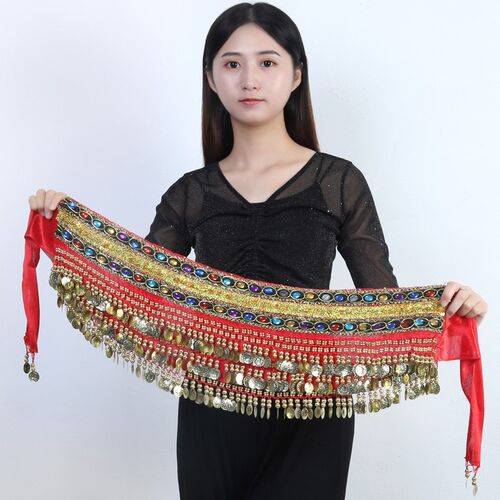 速发媚娘  肚皮舞练习腰链 肚皮舞舞蹈腰链伽舞腰链 瑜 健身腰链